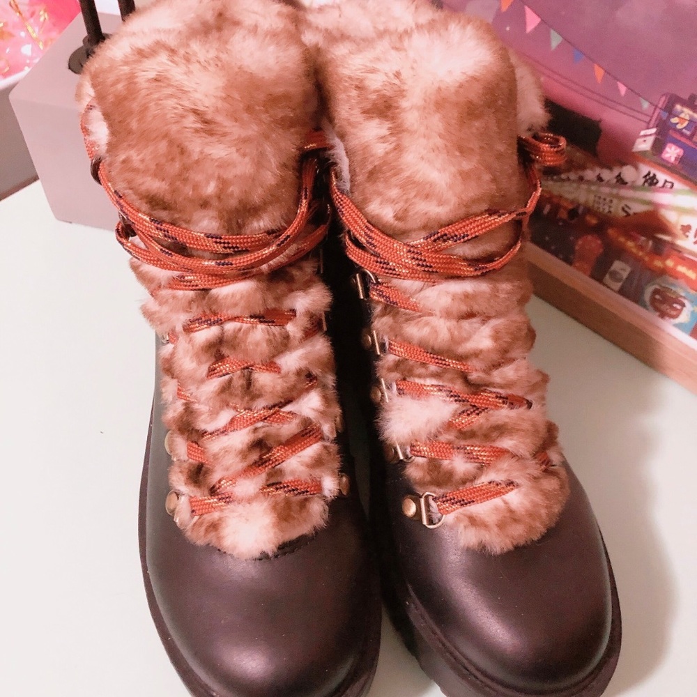 Faux Fur Boots